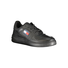 Tommy Hilfiger Black Polyester Sneaker - Sneakers
