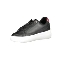 Tommy Hilfiger Black Polyester Sneaker - Sneakers