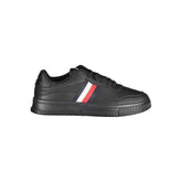 Tommy Hilfiger Black Polyester Sneaker - Sneakers