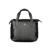 Tommy Hilfiger Black Polyester Women Handbag - Shoulder Bags