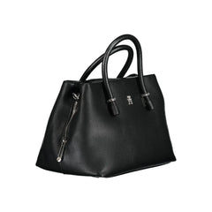 Tommy Hilfiger Black Polyethylene Handbag - Satchel Bags