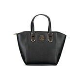 Tommy Hilfiger Black Polyethylene Handbag - Shoulder Bags