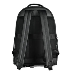 Tommy Hilfiger Black Polyethylene Men Backpack - Backpacks