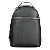 Tommy Hilfiger Black Polyethylene Men Backpack - Backpacks