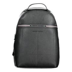 Tommy Hilfiger Black Polyethylene Men Backpack - Backpacks
