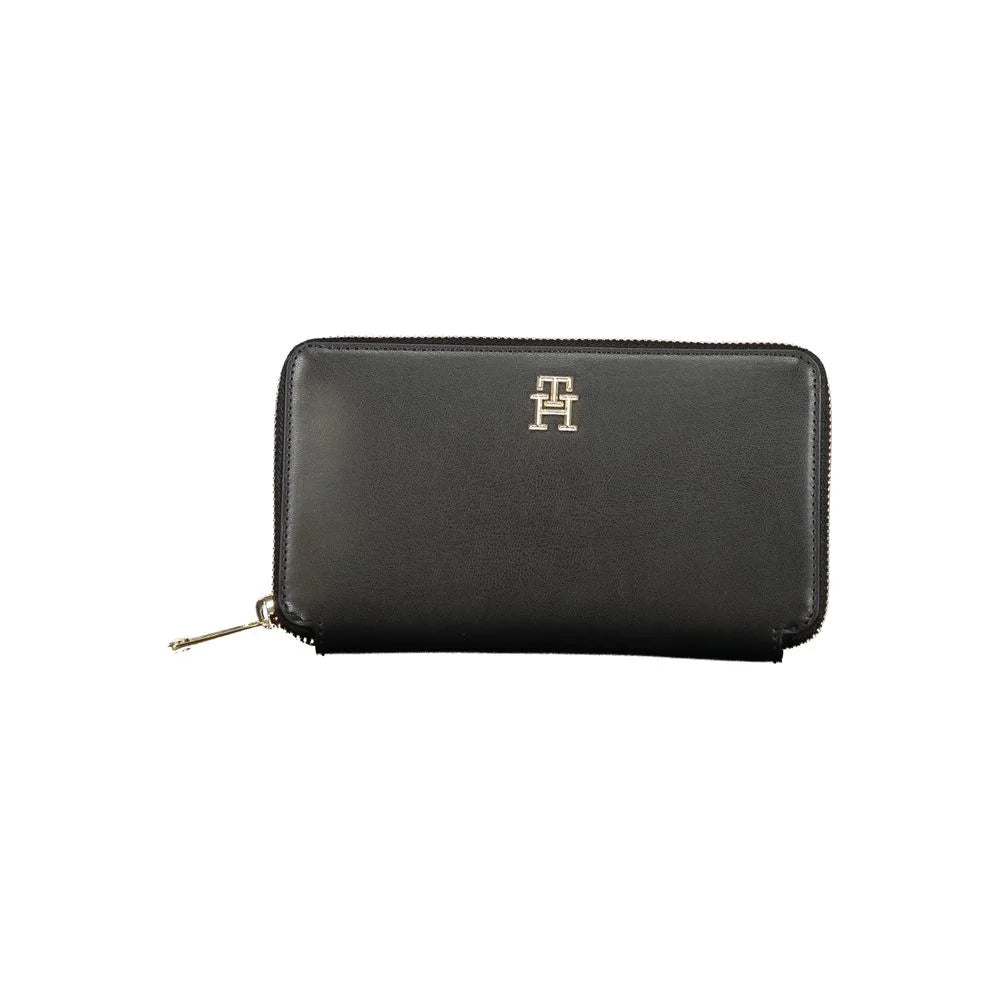 Tommy Hilfiger Black Polyethylene Wallet - Wallets