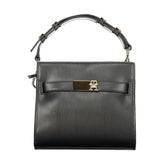 Tommy Hilfiger Black Polyethylene Women Handbag - Shoulder Bags