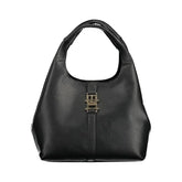 Tommy Hilfiger Black Polyethylene Women Handbag - Shoulder Bags