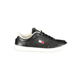 Tommy Hilfiger Black Polyurethane Men Sneaker