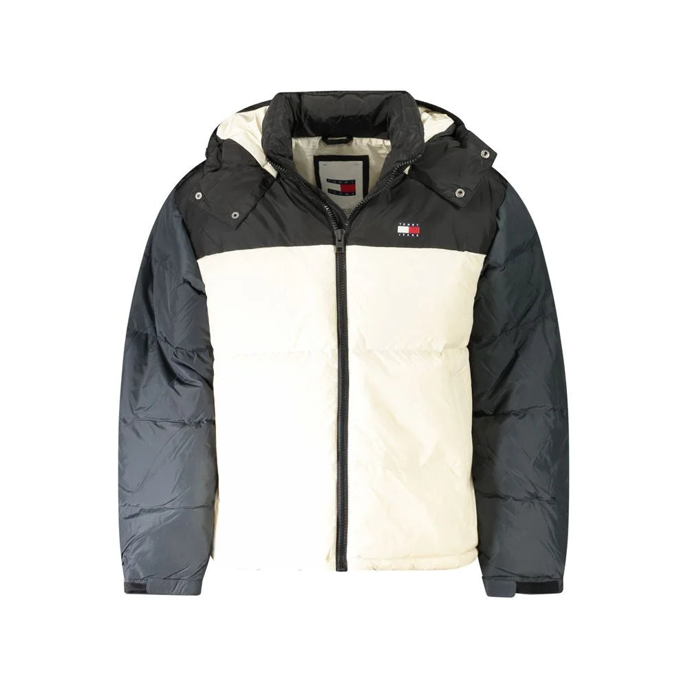 Tommy Hilfiger Black Recycled Polyester Men Jacket
