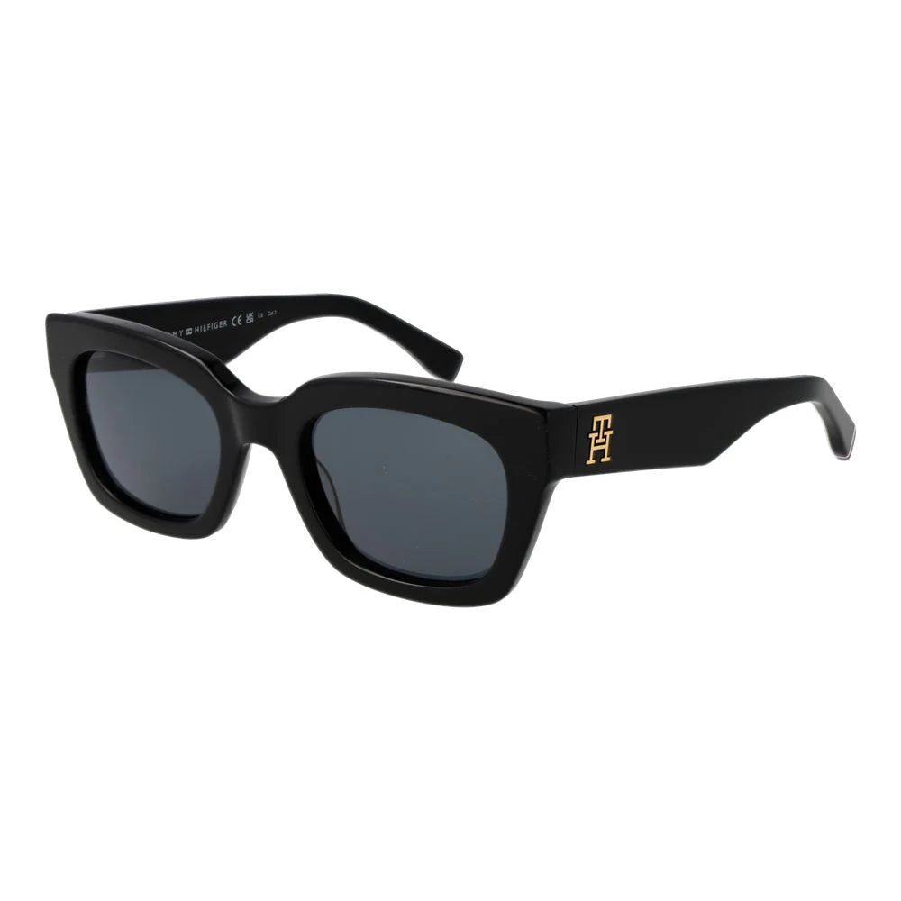 Tommy Hilfiger Black Women Sunglass - Sunglasses