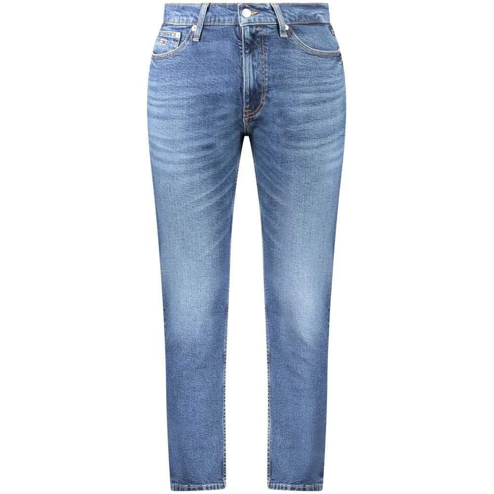 Tommy Hilfiger Blue Cotton Men Jeans - Jeans