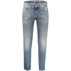 Tommy Hilfiger Blue Cotton Men Jeans - Jeans