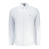 Tommy Hilfiger Blue Cotton Men Shirt - S - Shirts