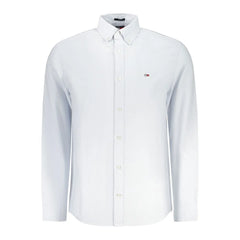 Tommy Hilfiger Blue Cotton Men Shirt - S - Shirts