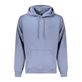 Tommy Hilfiger Blue Cotton Men Sweater - Hoodies