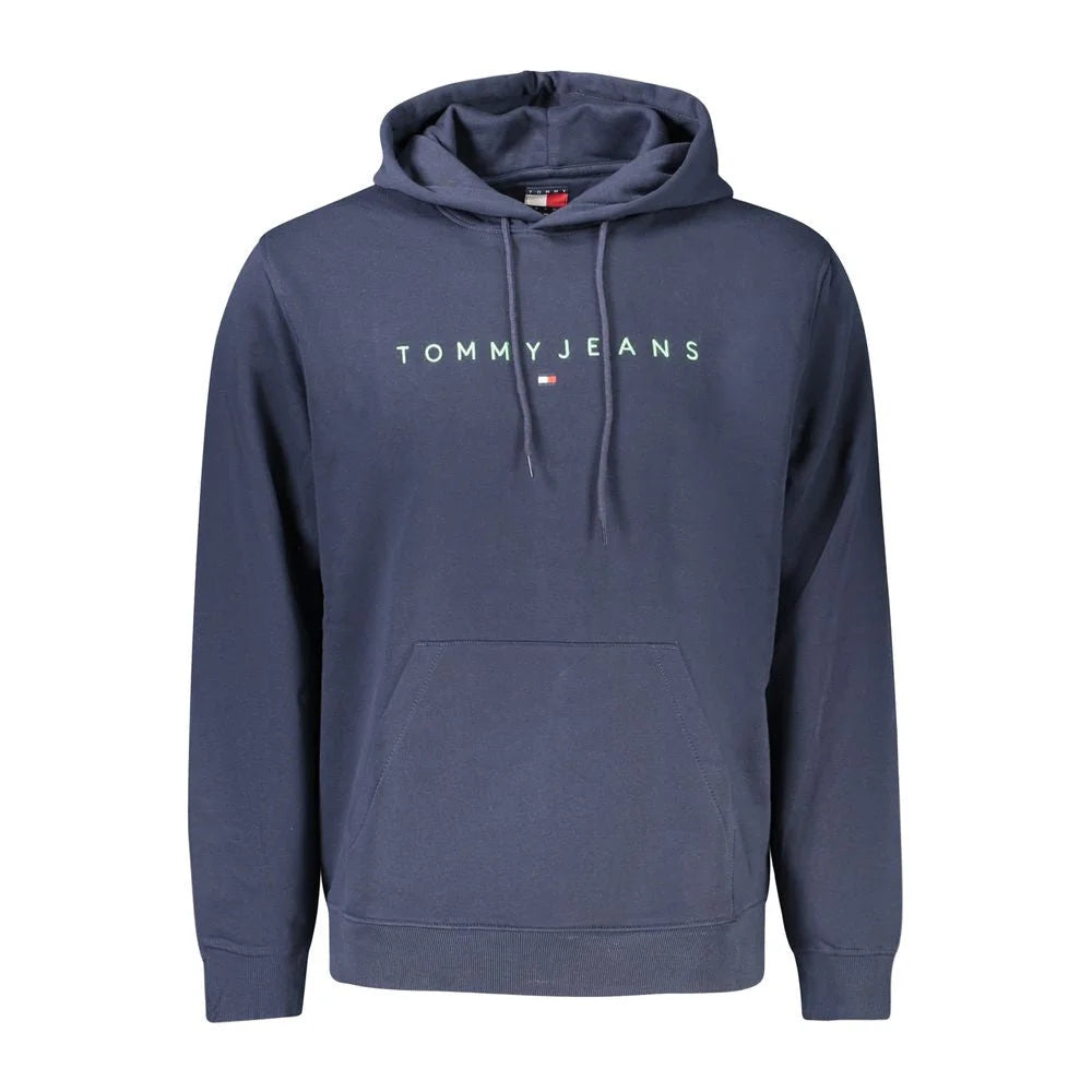 Tommy Hilfiger Blue Cotton Men Sweater - Hoodies