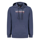 Tommy Hilfiger Blue Cotton Men Sweater - Hoodies