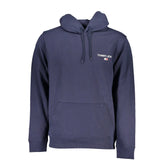 Tommy Hilfiger Blue Cotton Men Sweater - M - Hoodies