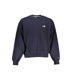 Tommy Hilfiger Blue Cotton Men Sweater - Sweatshirts