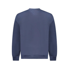 Tommy Hilfiger Blue Cotton Men Sweater - Sweatshirts