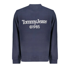 Tommy Hilfiger Blue Cotton Men Sweater - Sweatshirts