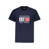 Tommy Hilfiger Blue Cotton Men T-Shirt