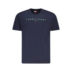 Tommy Hilfiger Blue Cotton Men T-Shirt - T-Shirts