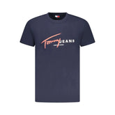 Tommy Hilfiger Blue Cotton Men T-Shirt - T-Shirts