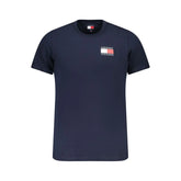 Tommy Hilfiger Blue Cotton Men T-Shirt - T-Shirts