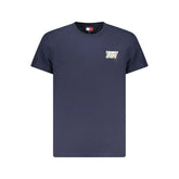 Tommy Hilfiger Blue Cotton Men T-Shirt - T-Shirts