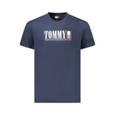 Tommy Hilfiger Blue Cotton Men T-Shirt - T-Shirts