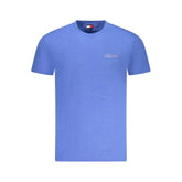 Tommy Hilfiger Blue Cotton Men T-Shirt - T-Shirts
