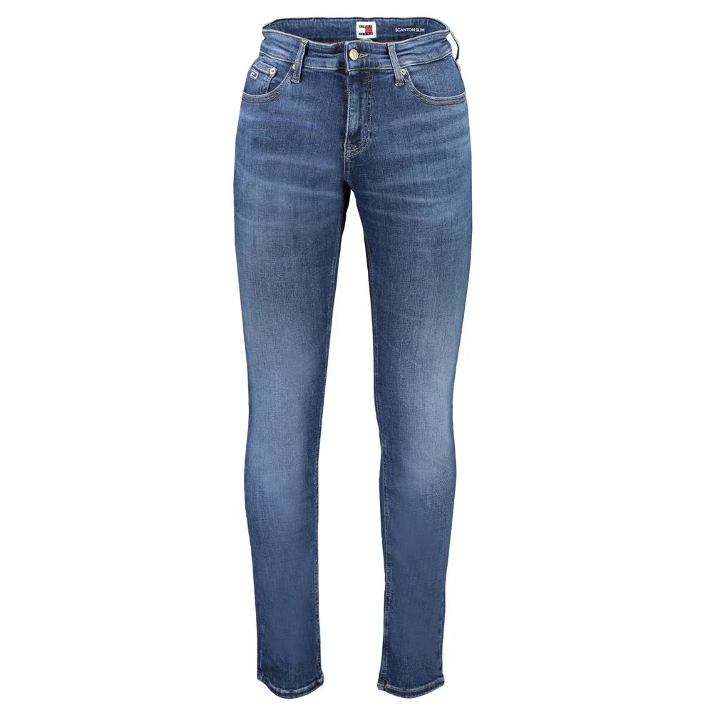 Tommy Hilfiger Blue Cotton Men’s Slim Jeans