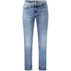 Tommy Hilfiger Blue Cotton Men’s Slim Jeans - Jeans