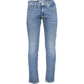 Tommy Hilfiger Blue Cotton Men’s Slim Jeans - W30 | L32 - Jeans