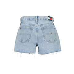 Tommy Hilfiger Blue Cotton Short - Denim Shorts