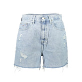 Tommy Hilfiger Blue Cotton Short - W25 - Denim Shorts