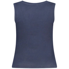 Tommy Hilfiger Blue Cotton Tank Top