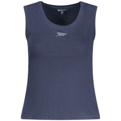Tommy Hilfiger Blue Cotton Tank Top