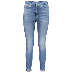 Tommy Hilfiger Blue Cotton Women Jeans
