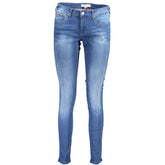 Tommy Hilfiger Blue Cotton Women Jeans - Jeans
