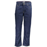 Tommy Hilfiger Blue Cotton Women Jeans - W25 | L30 - Jeans