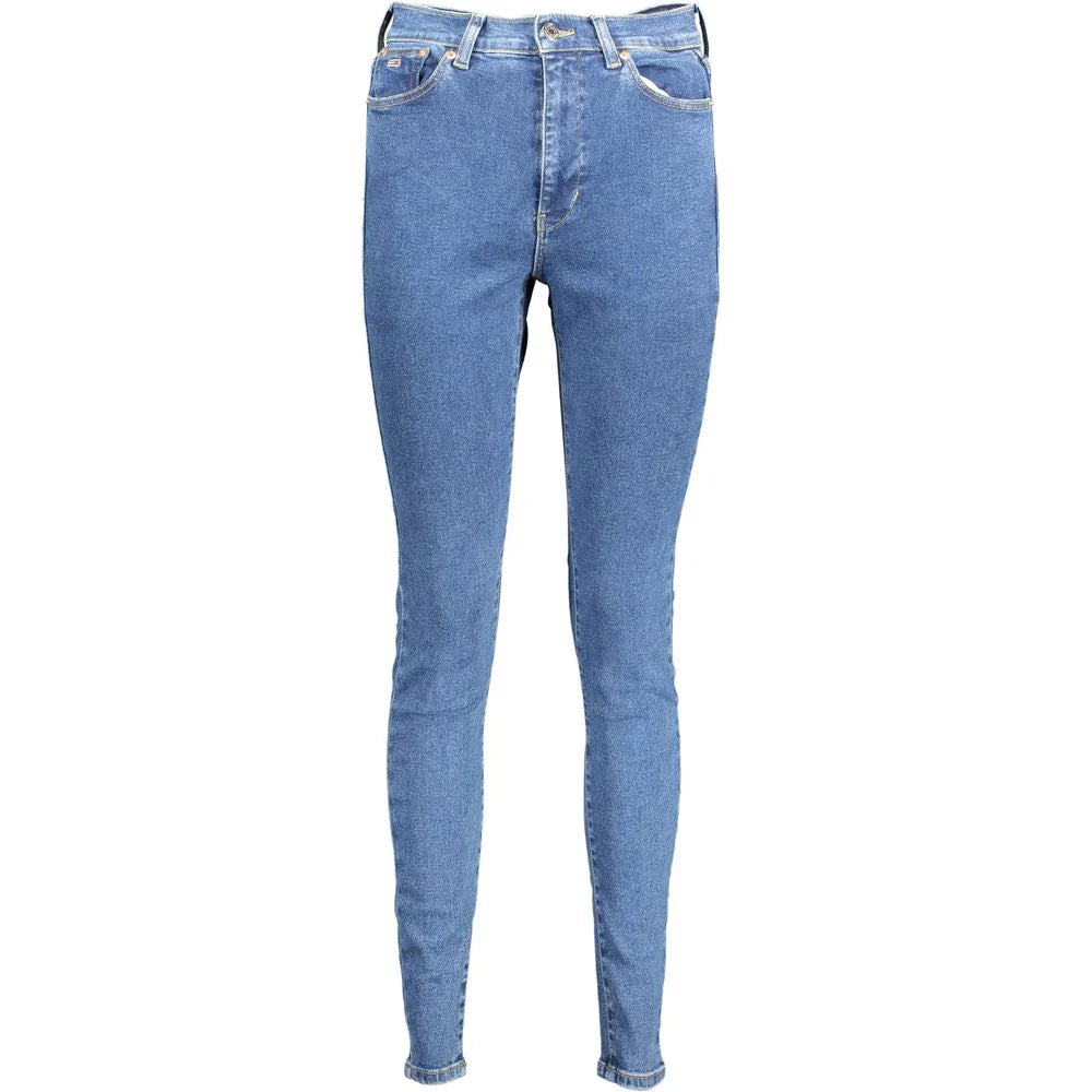 Tommy Hilfiger Blue Cotton Women Skinny Jean - Jeans