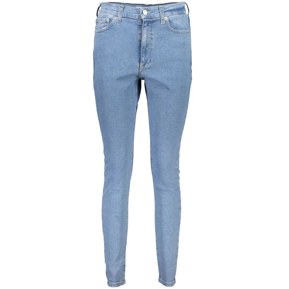 Tommy Hilfiger Blue Cotton Women Skinny Jean - Jeans