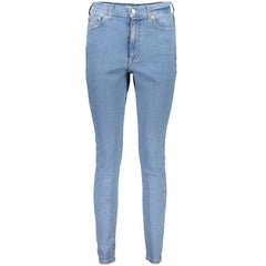 Tommy Hilfiger Blue Cotton Women Skinny Jean - Jeans