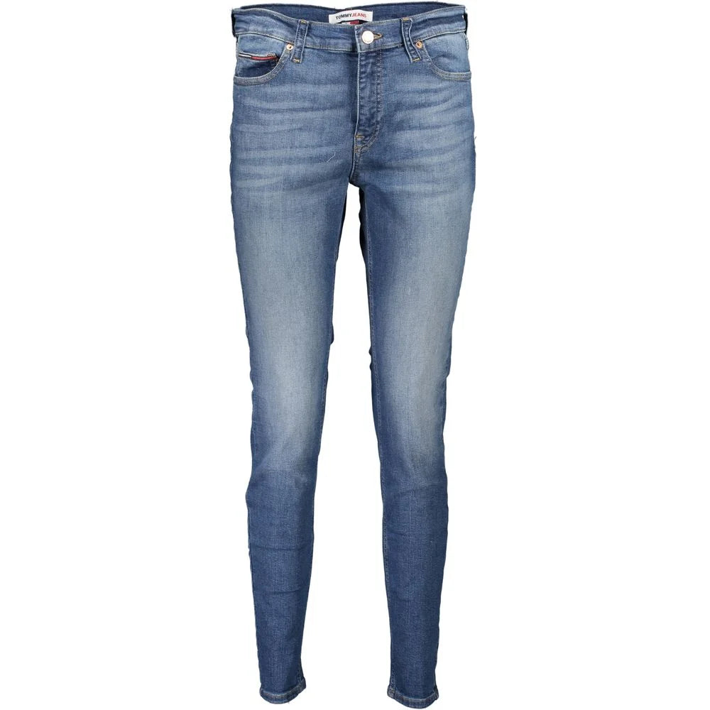 Tommy Hilfiger Blue Cotton Women Skinny Jean - Jeans