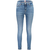 Tommy Hilfiger Blue Cotton Women Skinny Jean - W26 | L30 - Jeans