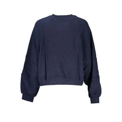 Tommy Hilfiger Blue Cotton Women Sweater - Sweatshirts
