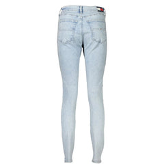 Tommy Hilfiger Blue Cotton Women’s Skinny Jean - Jeans